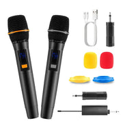 Set di microfoni wireless UHF ricaricabili – immagine 5