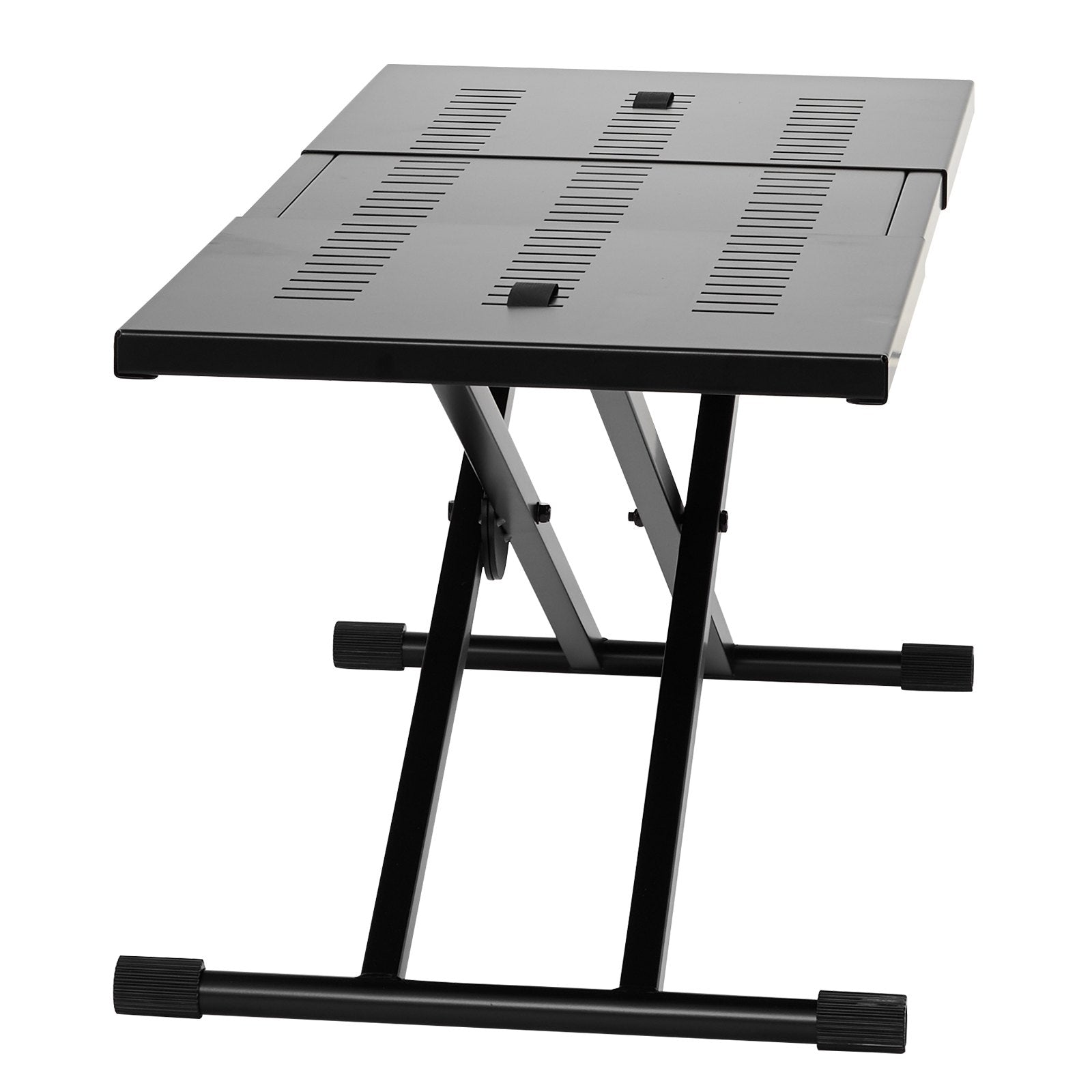 Tavolo DJ portatile regolabile per laptop, controller e mixer