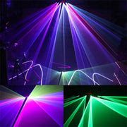 Barra laser RGB X18 a 6 teste con controllo DMX – immagine 2