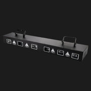 Barra laser RGB X18 a 6 teste con controllo DMX – immagine 3