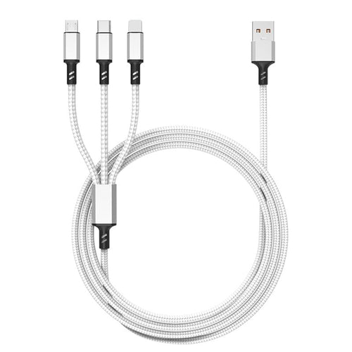 Charging Cable Cell Phone Charger Cord For Type C Micro USB 3 In 1