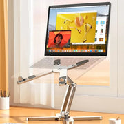 Supporto Laptop DJ Pieghevole 360° in Alluminio – 10–16 Pollici - immagine 1