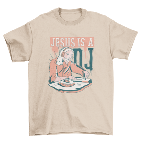 Jesus DJ T-shirt
