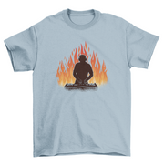 T-shirt DJ in fiamme – immagine 8