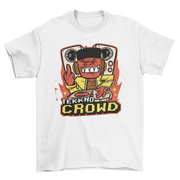 T-shirt DJ cartoon per feste e musica – immagine 7