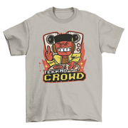 T-shirt DJ cartoon per feste e musica – immagine 15