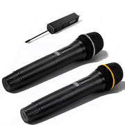 Set di microfoni wireless UHF ricaricabili – immagine 2