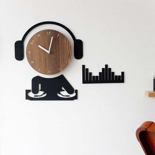 Orologio da parete DJ ultra silenzioso