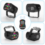 Mini proiettore laser LED RGB per discoteca e palco – immagine 2