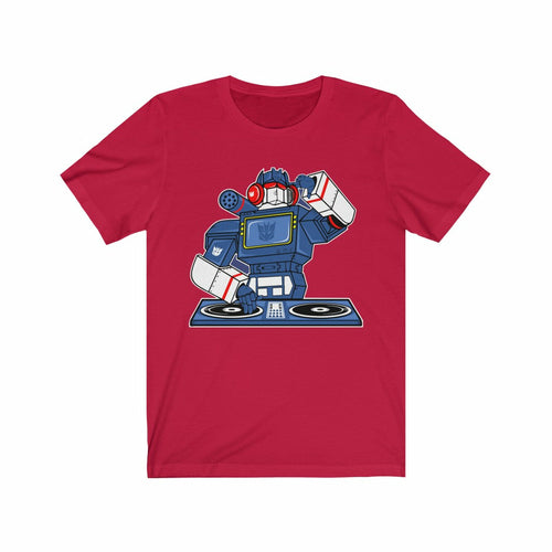 T-shirt DJ Transformer con grafica pop culture