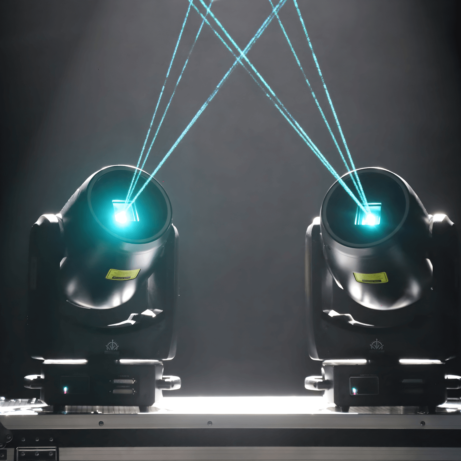 Testa mobile laser RGB 3 W / 5 W per show DJ