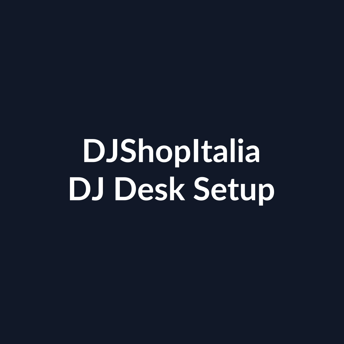 Supporto Doppio per Cuffie e Controller – Organizzatore Desk DJ