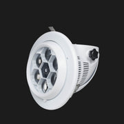 Sistema luce DJ X7 Bee-Eyes RGBW con laser verde – immagine 3