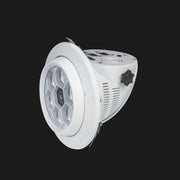 Sistema luce DJ X7 Bee-Eyes RGBW con laser verde – immagine 4